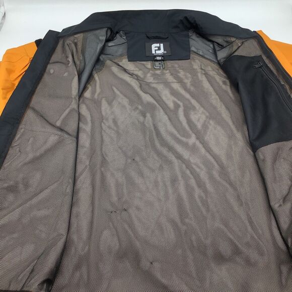 Footjoy FJ Mens Dry Joys Long Sleeve Full Zip Windbreaker Rain Jacket Size XL - Picture 5 of 14
